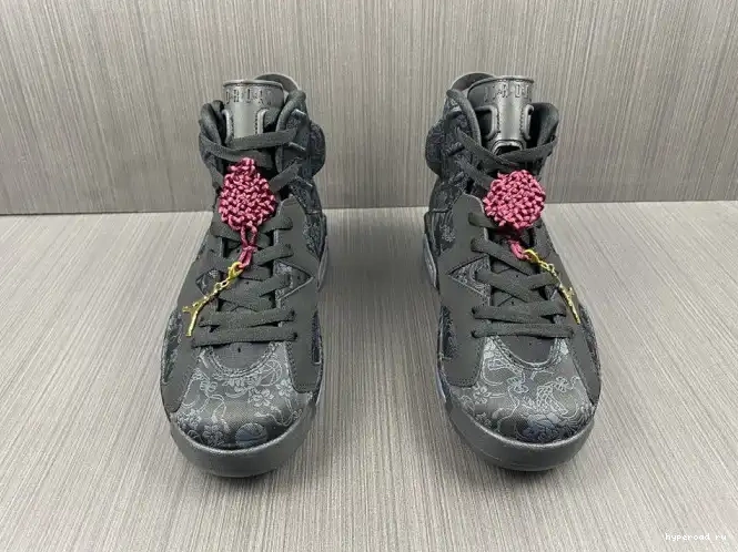 Black (W) DB9818-001 Jordan Retro Triple 6 SD 0505